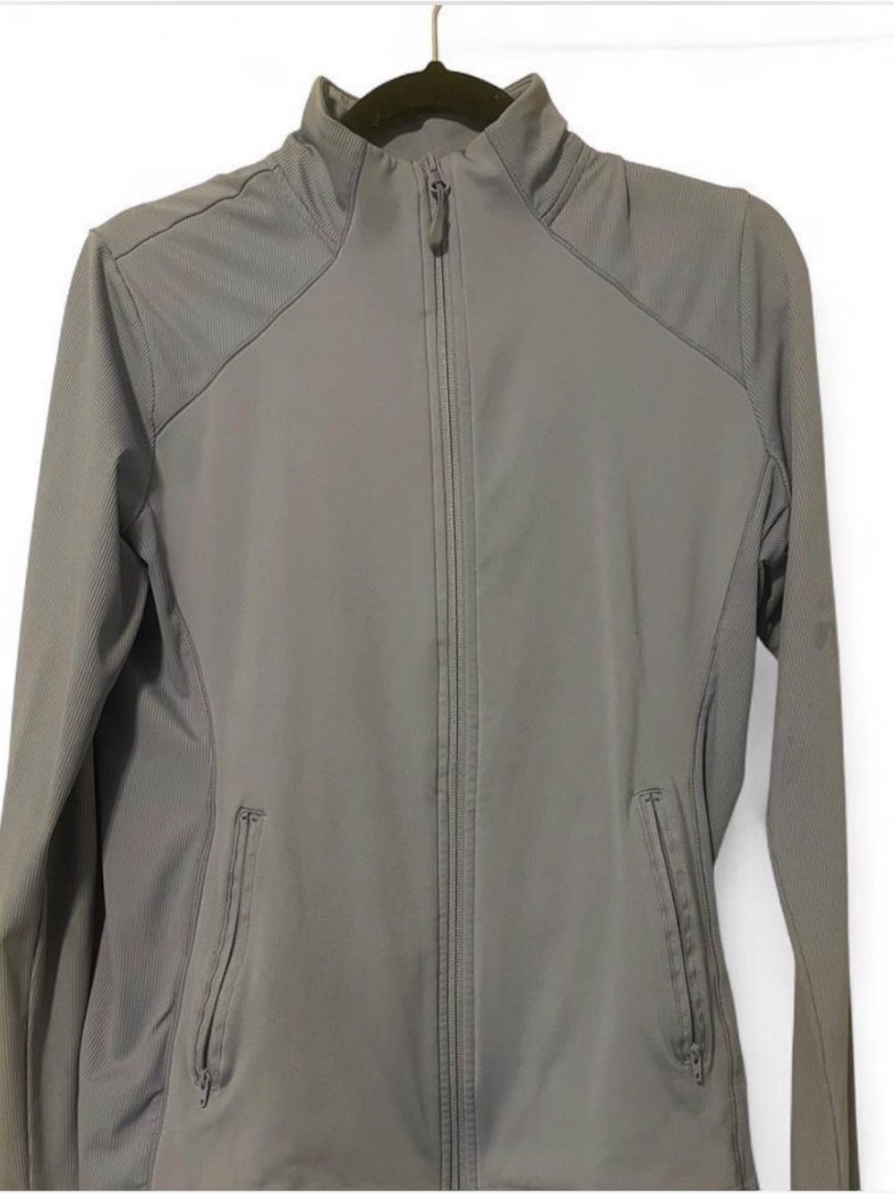 32 Degrees Women's Gray Full-Zip Utility Jacket